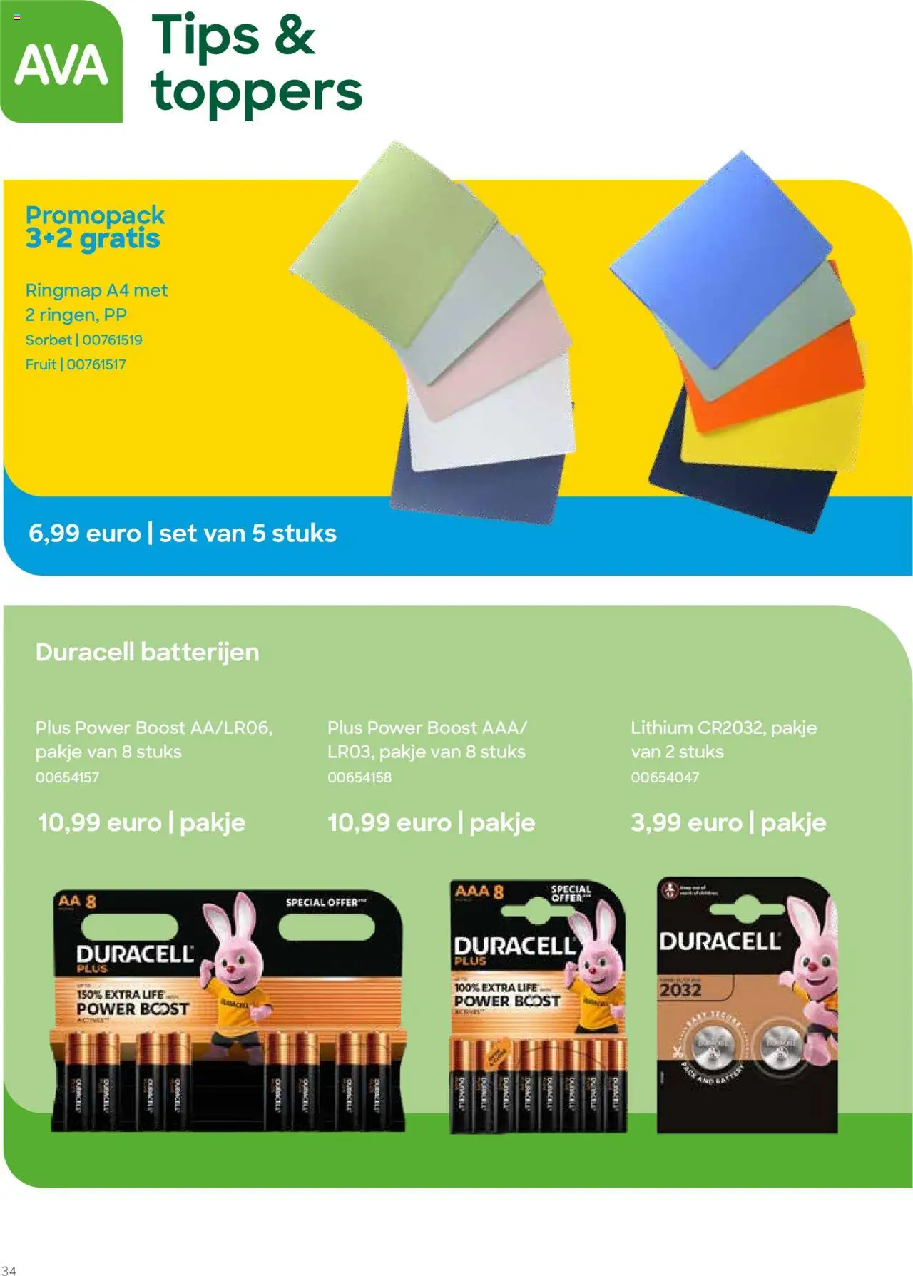  | Pagina: 34 | Producten: Boost, Fruit, Batterijen