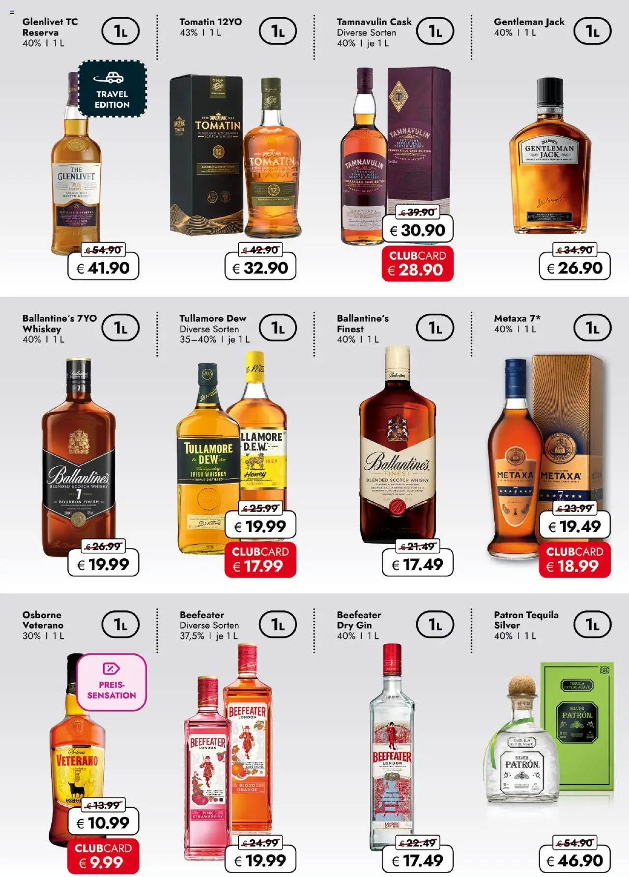 Travel Free leták od 08.08.2025 | Strana: 2 | Produkty: Finish, Bourbon, Tequila, Beefeater