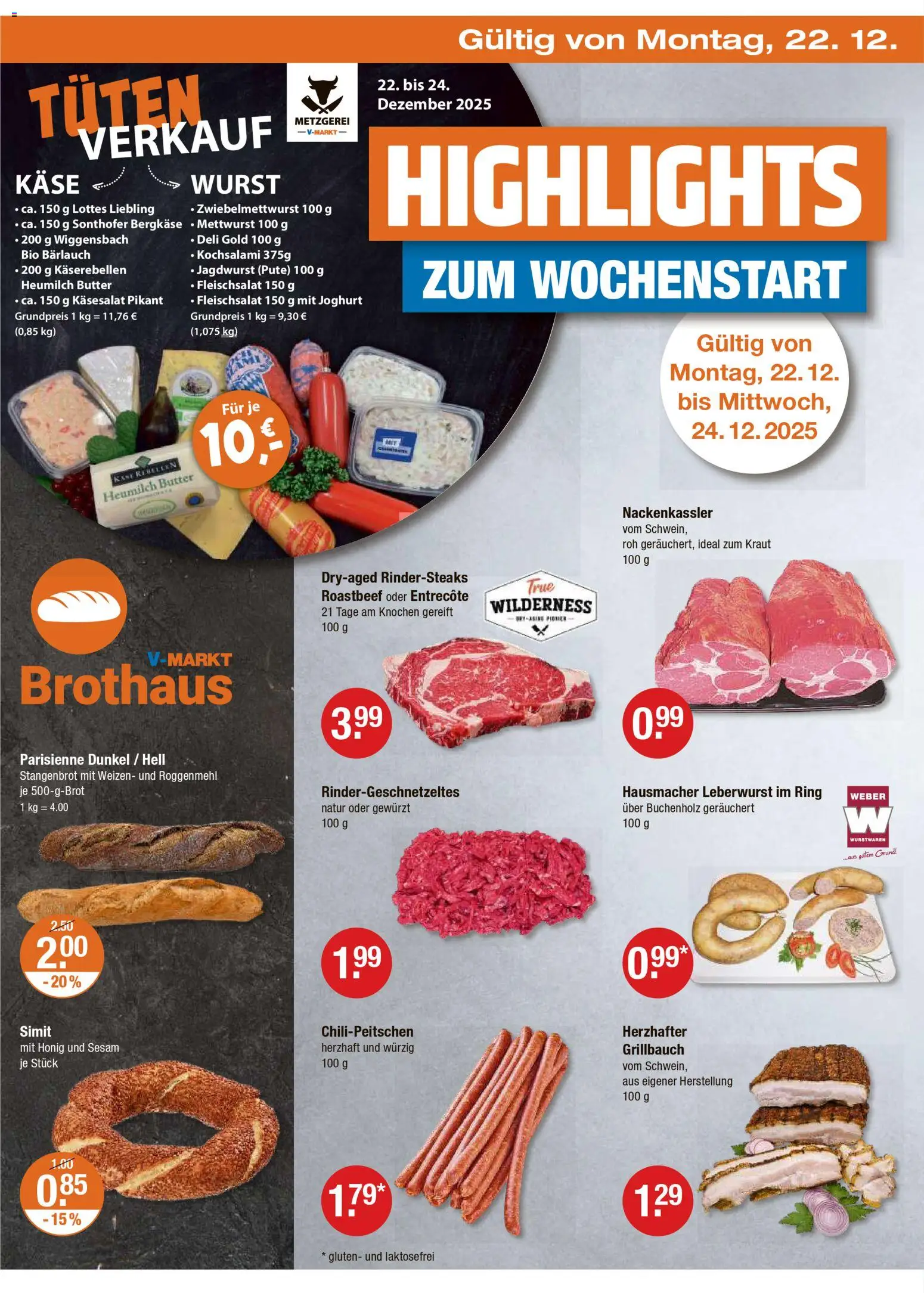 V-Markt - Hallertau / Oberpfalz – gültig ab 18.12.2025 | Seite: 22