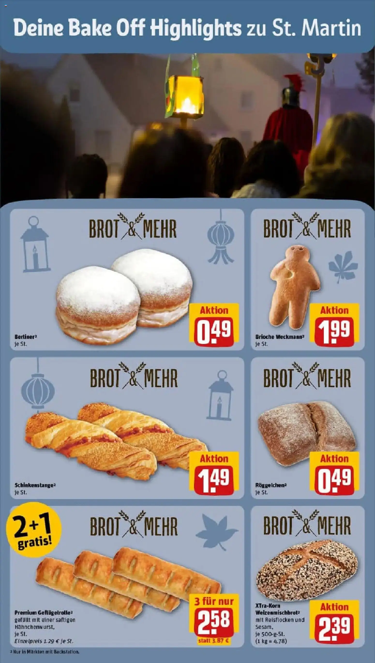 Rewe prospekt Wegberg	 – gültig ab 10.11.2025 | Seite: 10 | Produkte: Brot