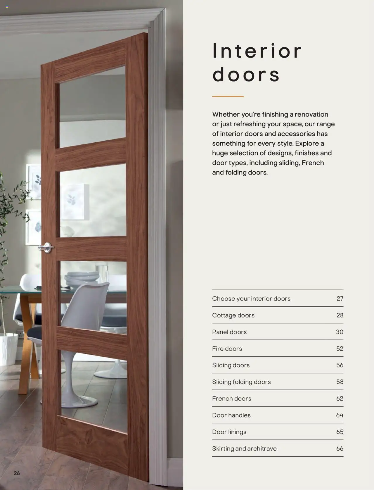 {H1} | Page: 26 | Products: Door, Doors, Sliding doors, Handles