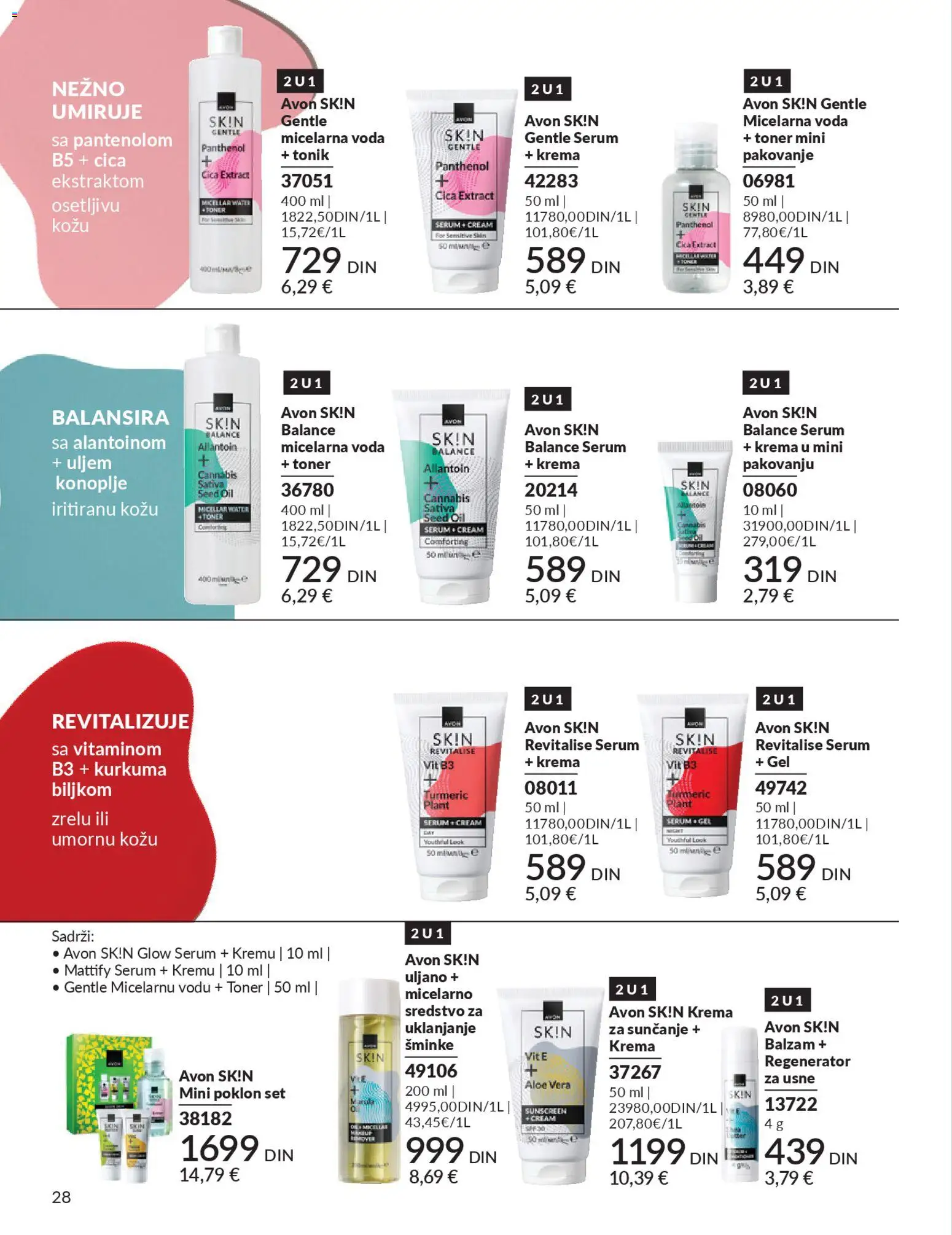 AVON katalog - važi od 29.12.2025 | Strana: 30 | Proizvode: Balzam, Krema, Krema za sunčanje, Tonik