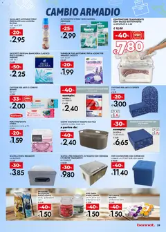 Anteprima del volantino bennet volantino valido a partire dal 23.04.2026 | Pagina: 29 | Prodotti: Sacco sottovuoto, Abiti, Spezie, Armadio