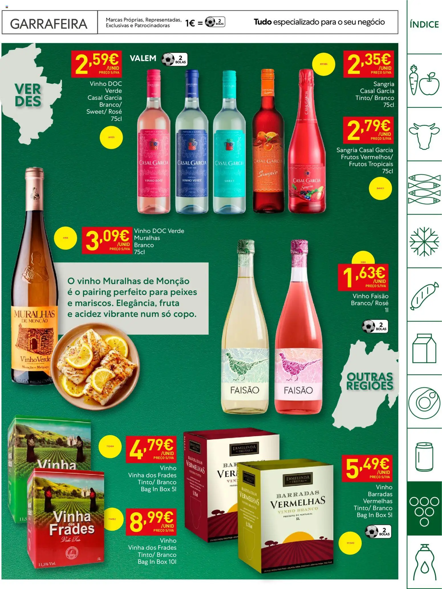 Recheio Horeca │ válido de 28.04.2026 | Página: 31 | Produtos: Vinho