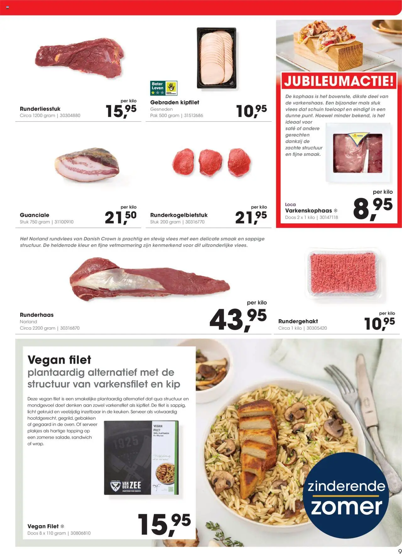  | Pagina: 9 | Producten: Kisperec, Sandwich, Rundvlees, Kip