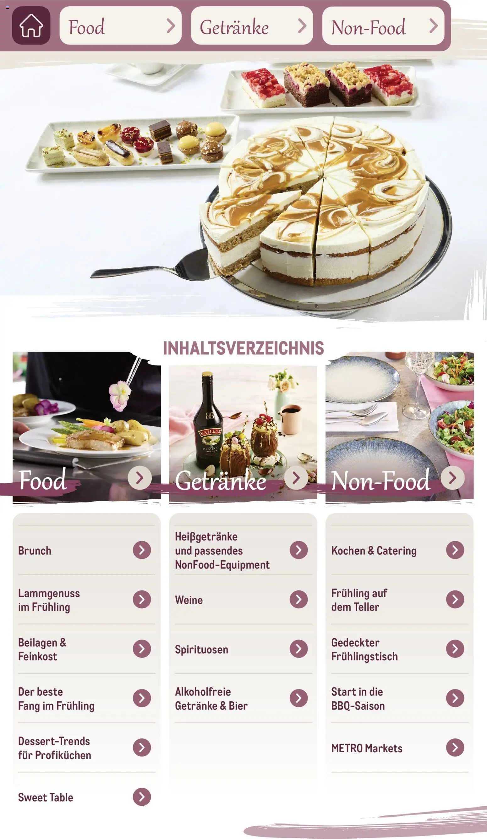 Metro Saisonkatalog Frühlingsgenuss – gültig ab 01.03.2026 | Seite: 3 | Produkte: Bier, Baileys