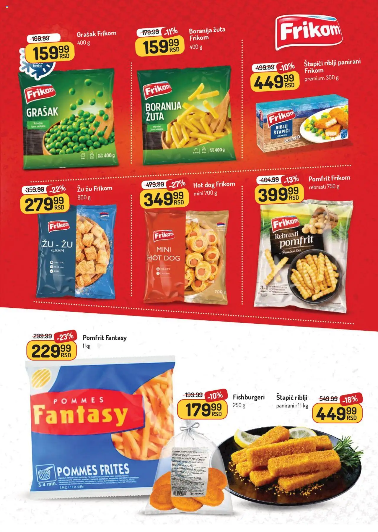 Aman katalog - važi od 15.09.2025 | Strana: 17 | Proizvode: Boranija, Grašak, Pomfrit, Hot dog