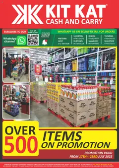 Preview of KIT KAT Cash & Carry specials valid from 17.07.2025