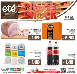 Anteprima del volantino Eté Prime catalogo valido a partire dal 16.01.2026