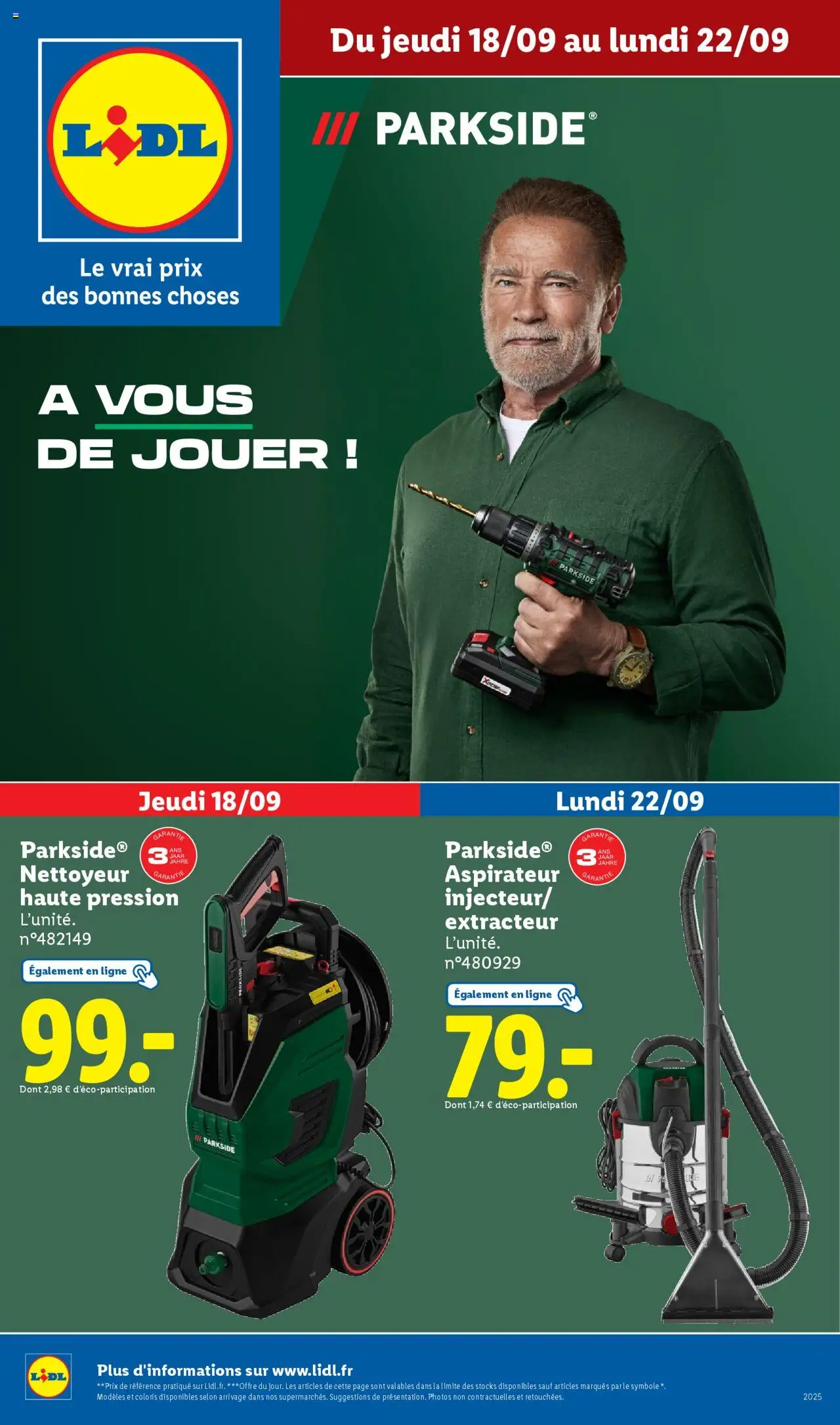  | Page: 1 | Produits: Aspirateur, Nettoyeur haute pression