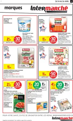 Intermarché - Prévisualisation de RILLETTES DE THON ODYSSÉE, 150 g - 13,40 € le kg valide à partir de 14.04.2026 | Page: 17