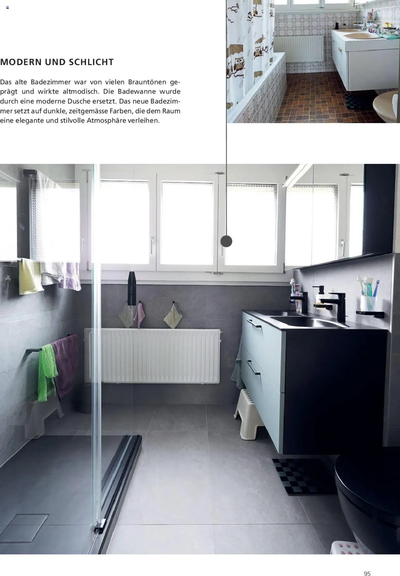 Fust Badezimmermagazin ab 05.05.2025 | Seite: 95 | Produkte: Dusche