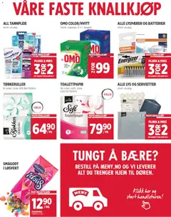 Forhåndsvisning av Meny kundeavis gyldig fra 20.04.2026 | Side: 13 | Produkter: Підвіконня, Smågodt, Lys, Børste