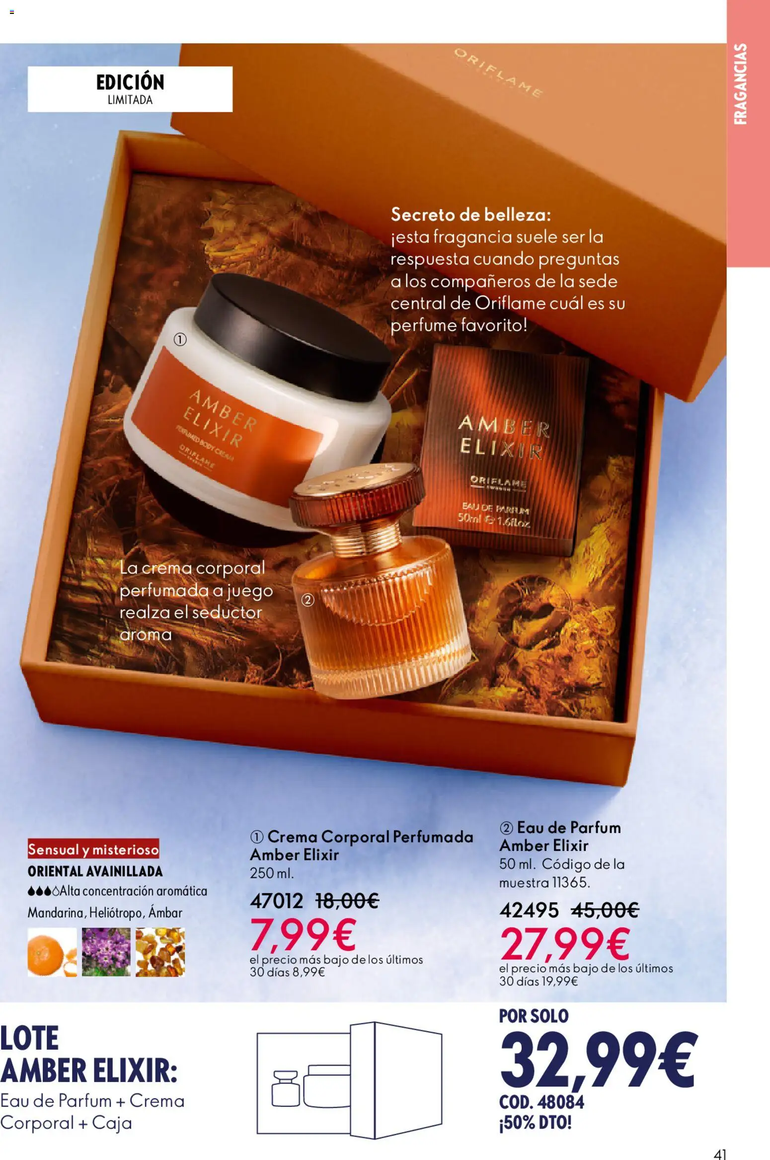 Oriflame - Catálogo Campaña 16 │ válido desde el 19.11.2025 | Página: 41 | Productos: Perfume, Crema, Eau de parfum, Caja