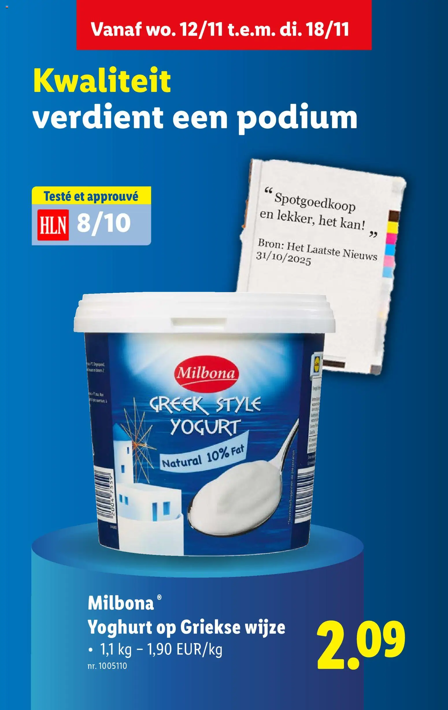 {H1} | Pagina: 58 | Producten: Kan, Yoghurt