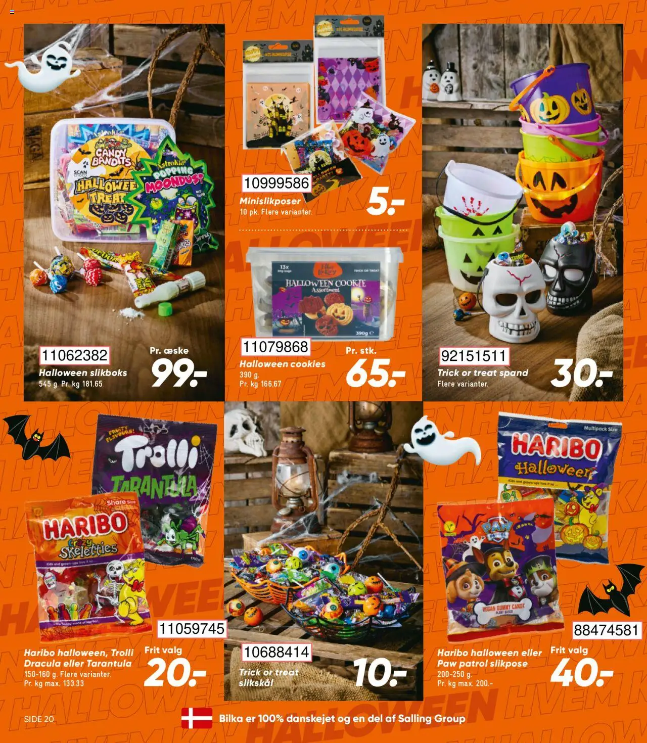 Bilka tilbudsavis – gyldig fra 03.10.2025 | Side: 20 | Produkter: Cookies