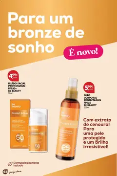 Pré-visualização ÓLEO CORPORAL PROTECT&SUN FPS25, 200ml válido de 24.03.2026 | Página: 42 | Produtos: Protetor solar, Óleo, Cenoura