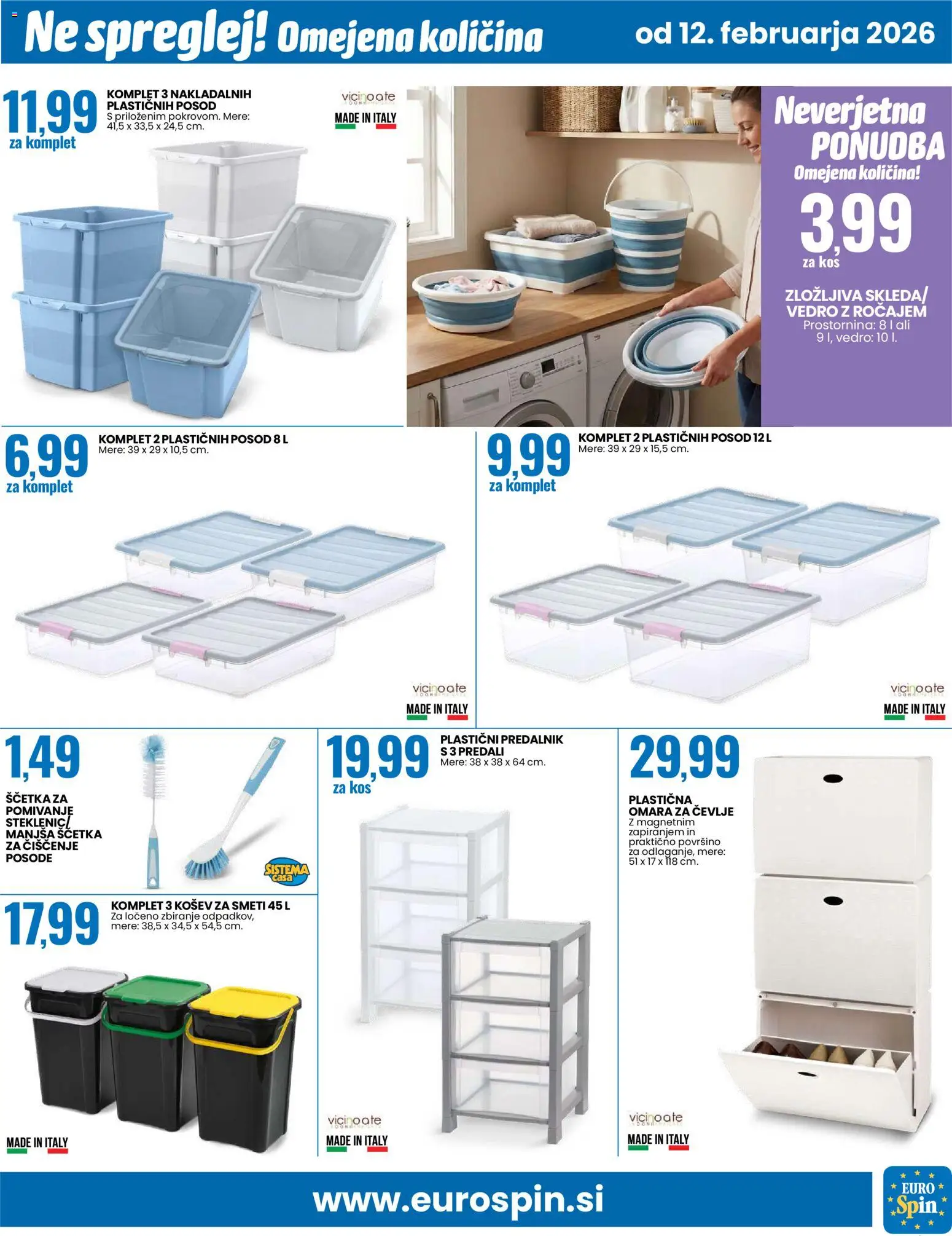 Novi Eurospin katalog ponudbe – veljaven od 12.02.2026 | Stran: 19