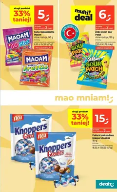 Dealz Gazetka od 10.07.2025 | Strona: 11 | Produkty: Knoppers, Cukierki czekoladowe, Żelki, Cukierki