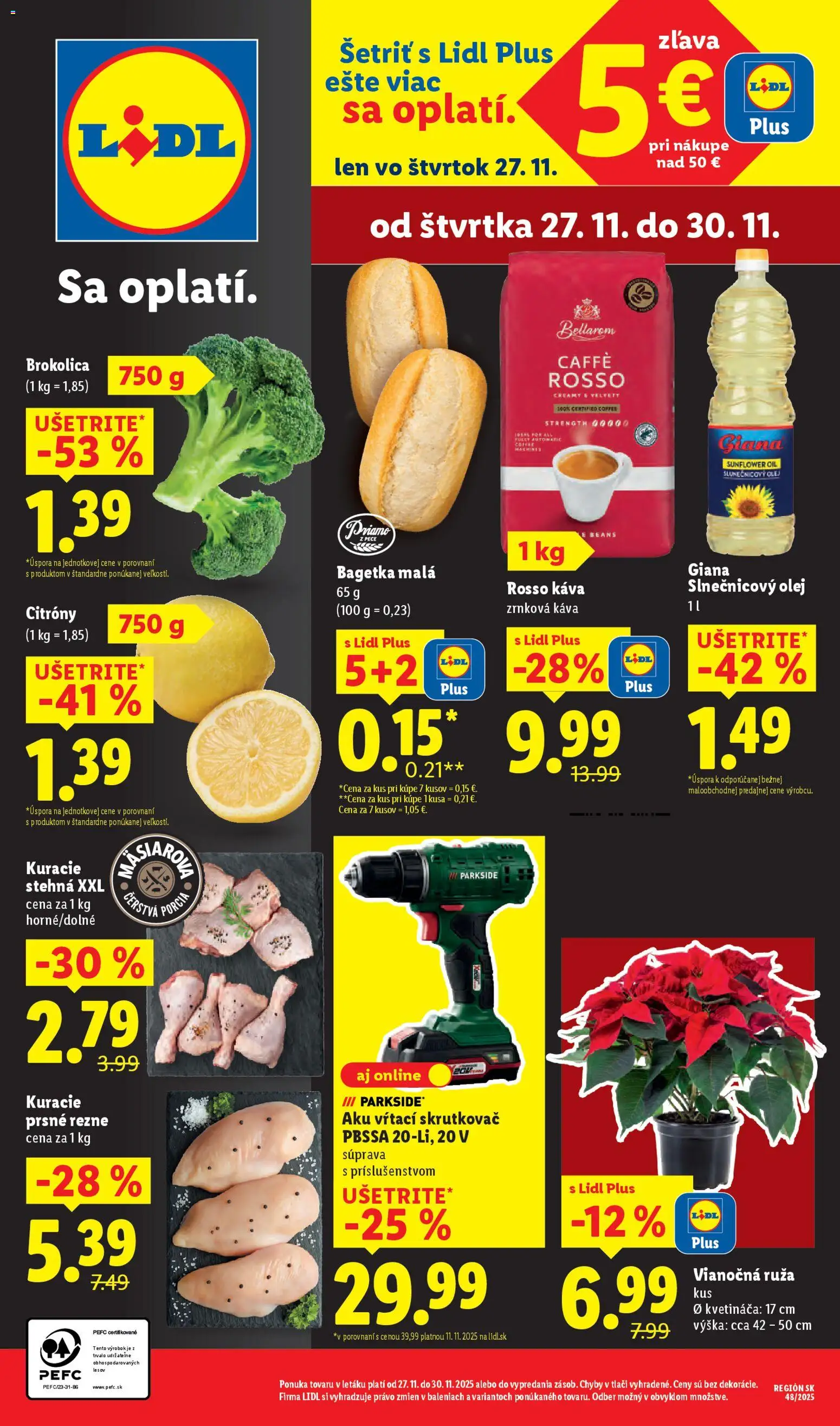 Nové Lidl akcie – leták je platný od 24.11.2025 | Strana: 55 | Produkty: Skrutkovač, Aku, Parkside, Parkside aku