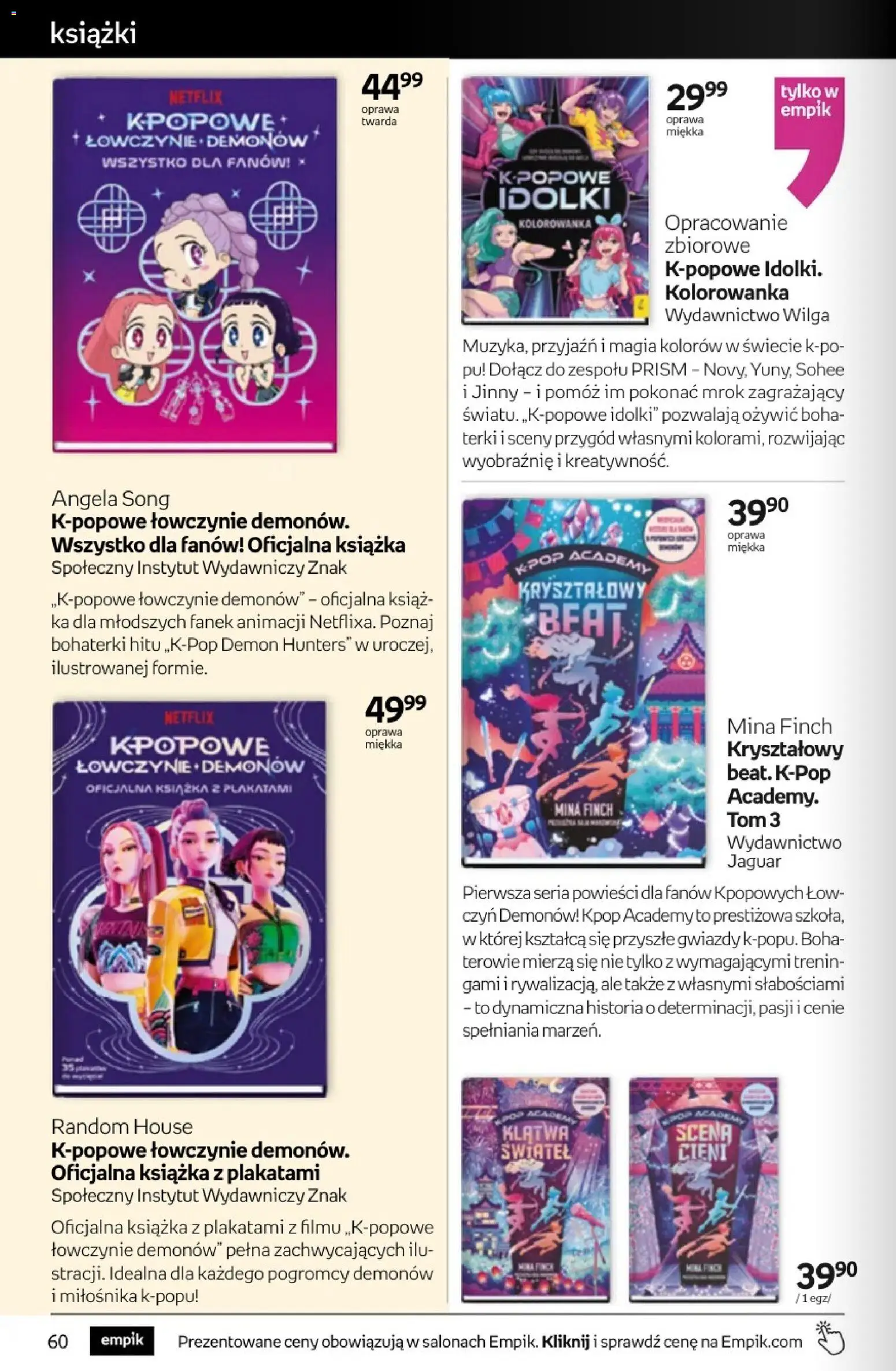 Empik promocje - Tom kultury Książki od 22.04.2026 | Strona: 60 | Produkty: Książki