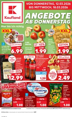 Kaufland Prospekt 	 ab 12.03.2026 gültig