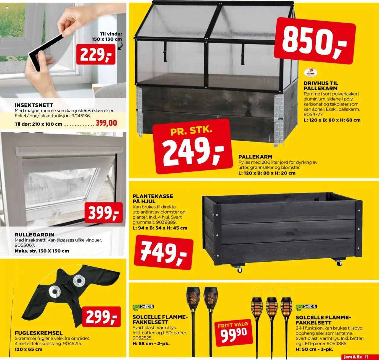  | Side: 15 | Produkter: Umetna rastlina, Batteri, Cremă pentru față