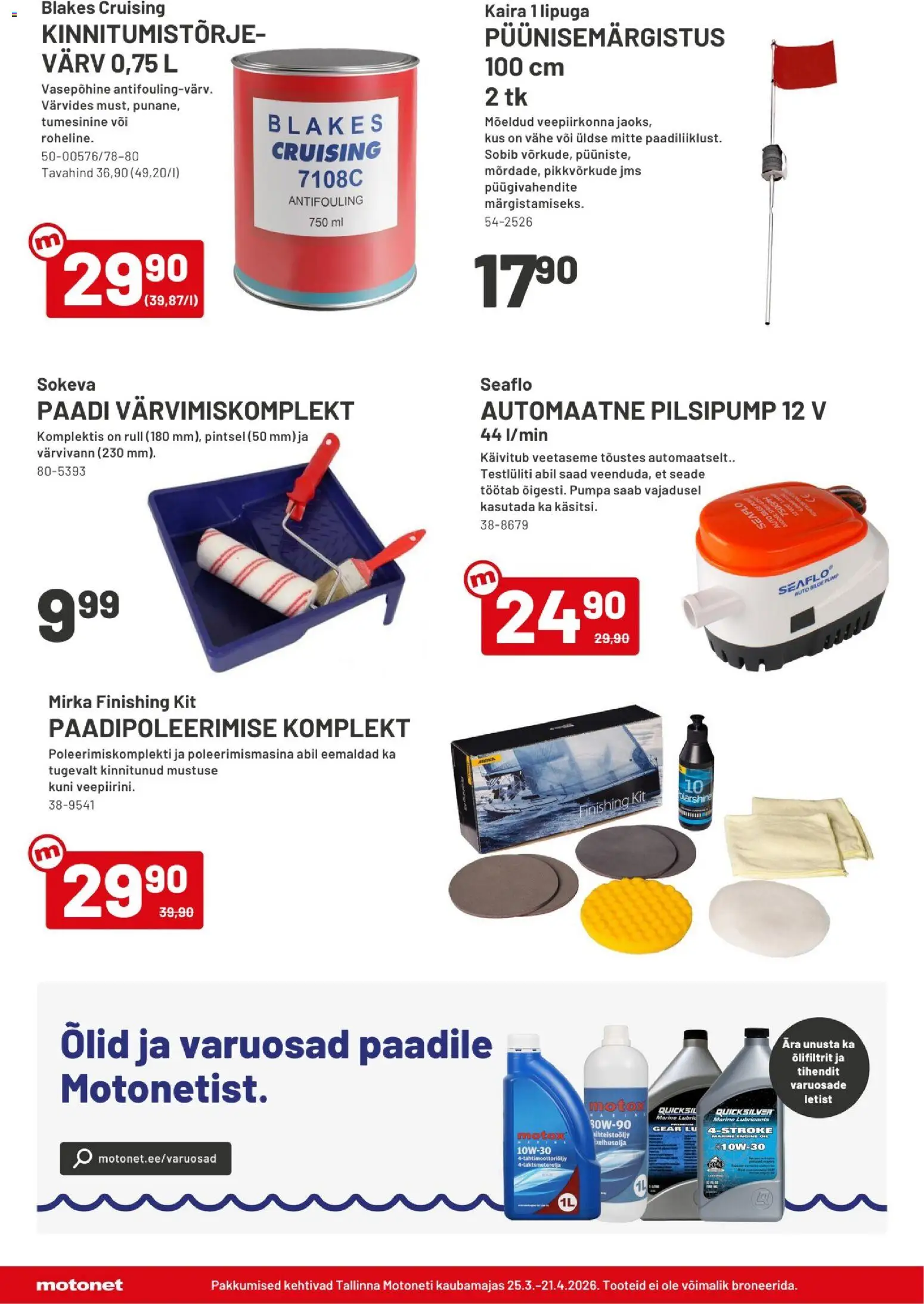 Motonet tarjoukset – voimassa 25.03.2026 alkaen | Sivu: 8 | Tuotteet: Voi