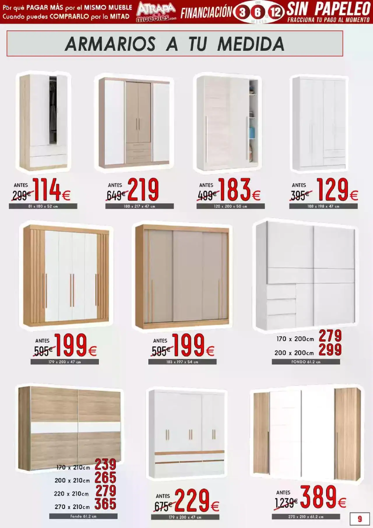 Atrapa Muebles folleto │ válido desde el 01.08.2025 | Página: 9