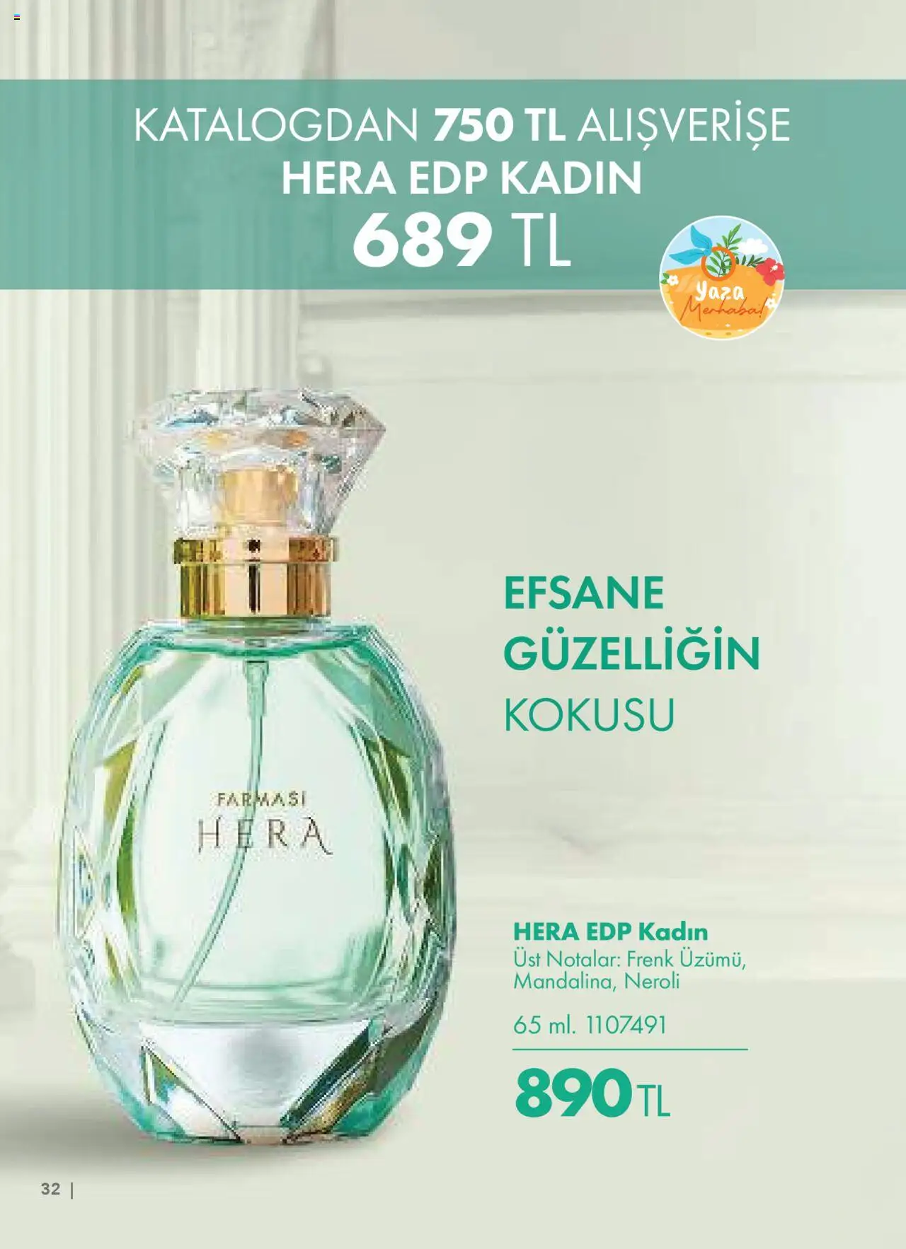 Farmasi Katalog - 01.06.2025 tarihinden itibaren geçerlidir | Sayfa: 32