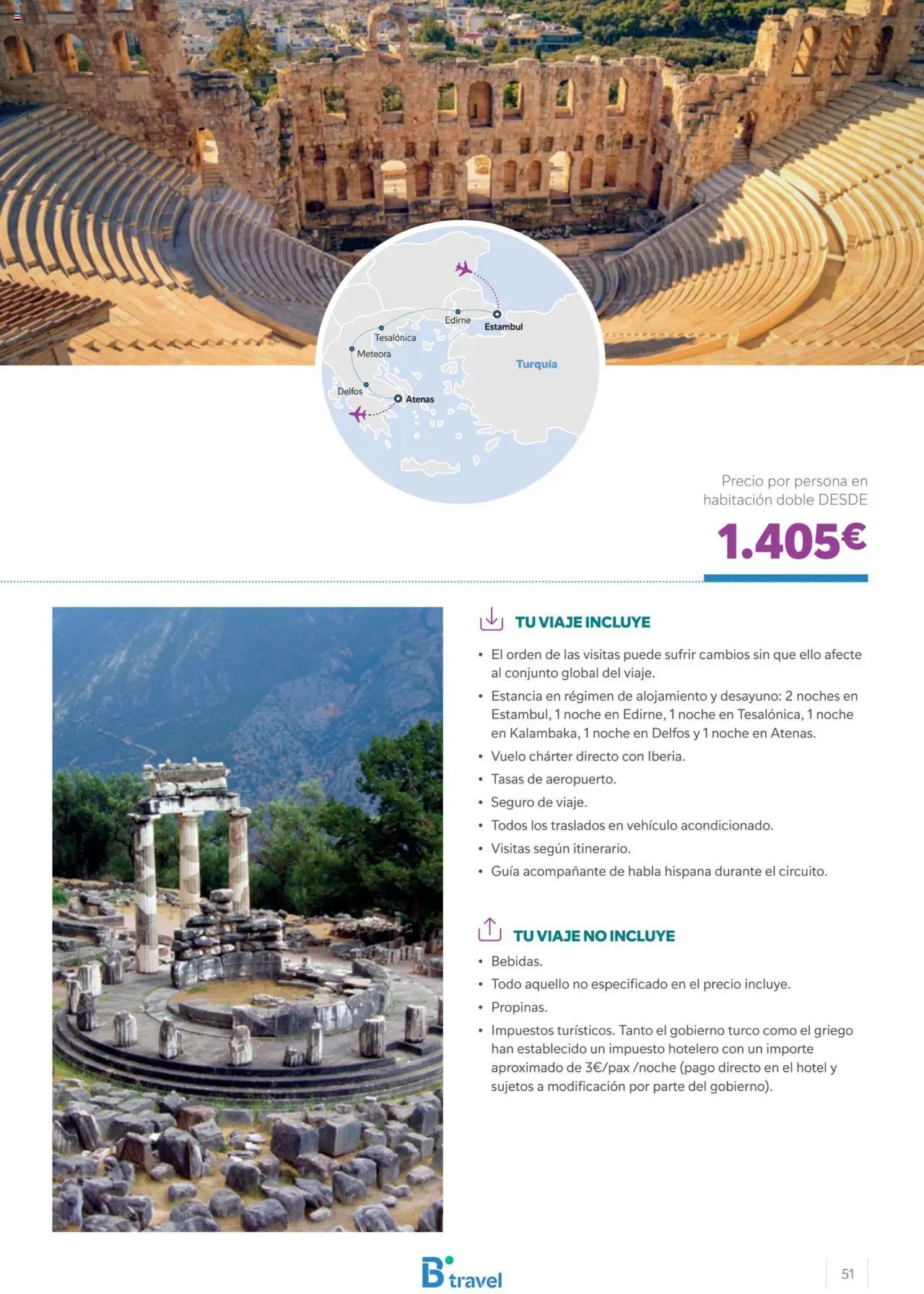 B the travel brand Turquía │ válido desde el 09.05.2024 | Página: 51