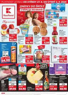 Náhled letáku Kaufland leták od 27.08.2025