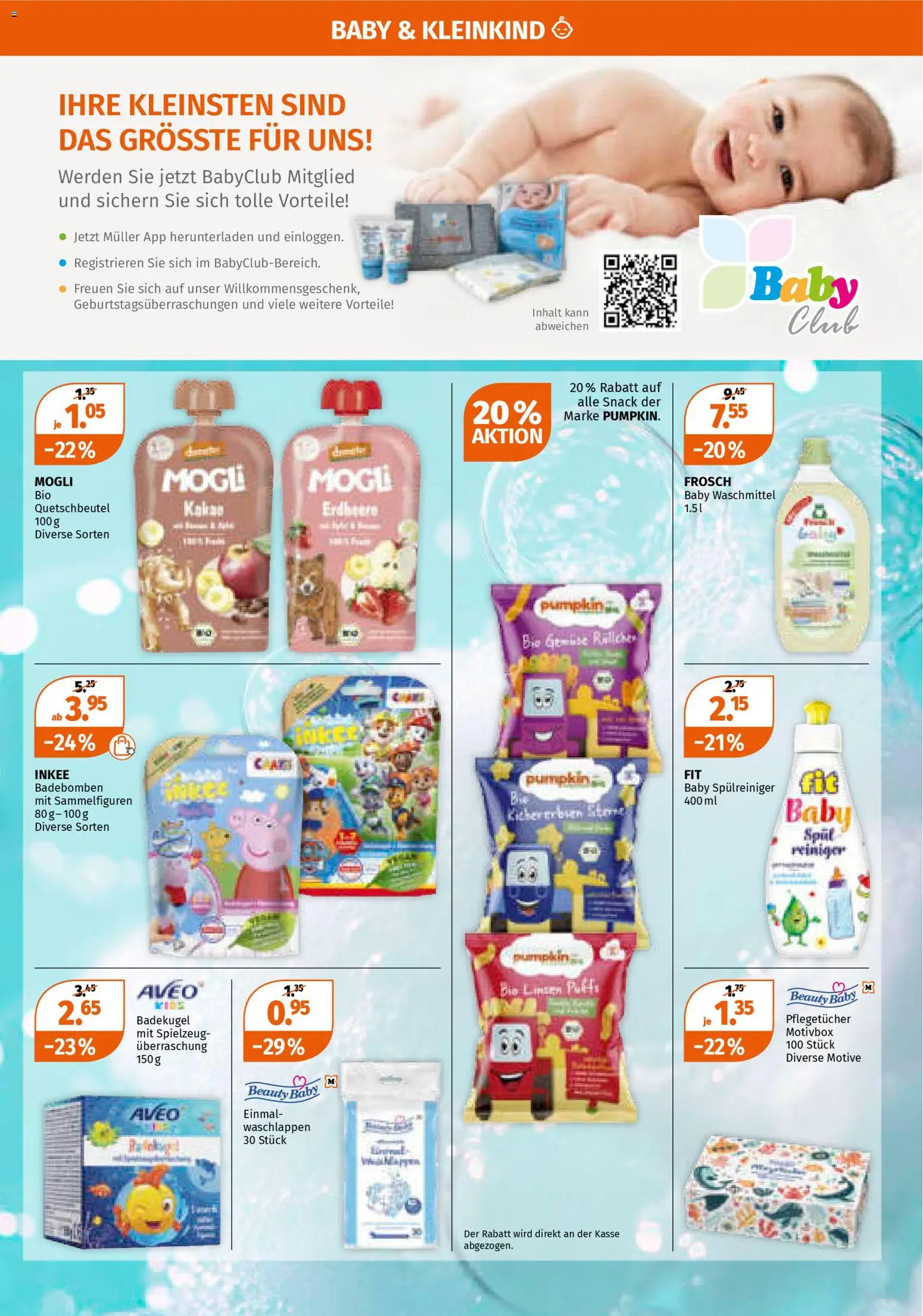 Müller Aktionen – gültig ab 08.01.2026 | Seite: 14 | Produkte: Waschmittel, Gemüse