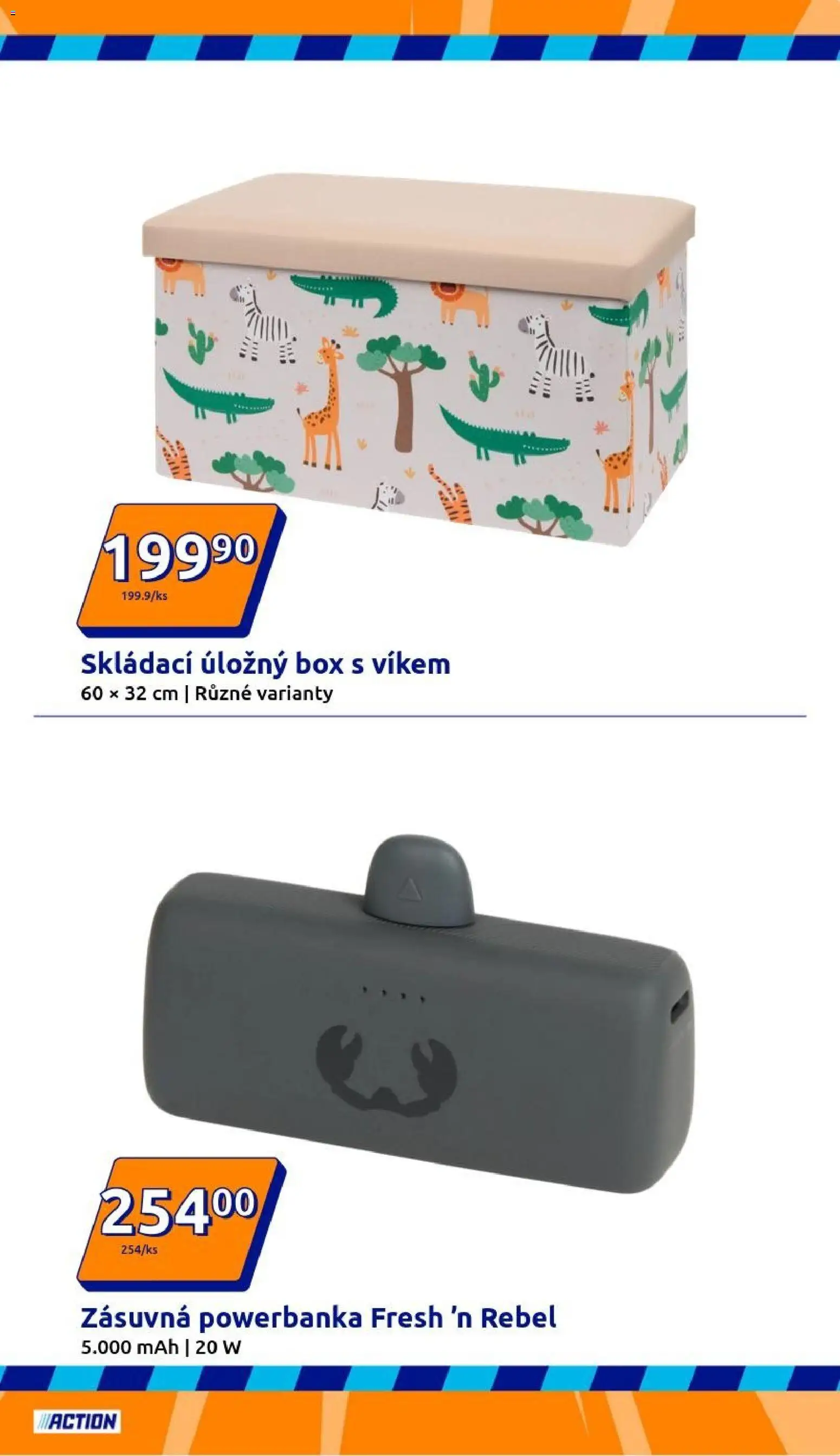 Action leták od 07.01.2026 | Strana: 23 | Produkty: Box, Powerbanka, Úložný box, Úložný box s víkem