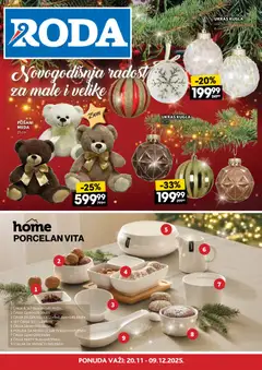 Roda specijal ukrasa i poklona - pregled Roda kataloga - važi od 20.11.2025