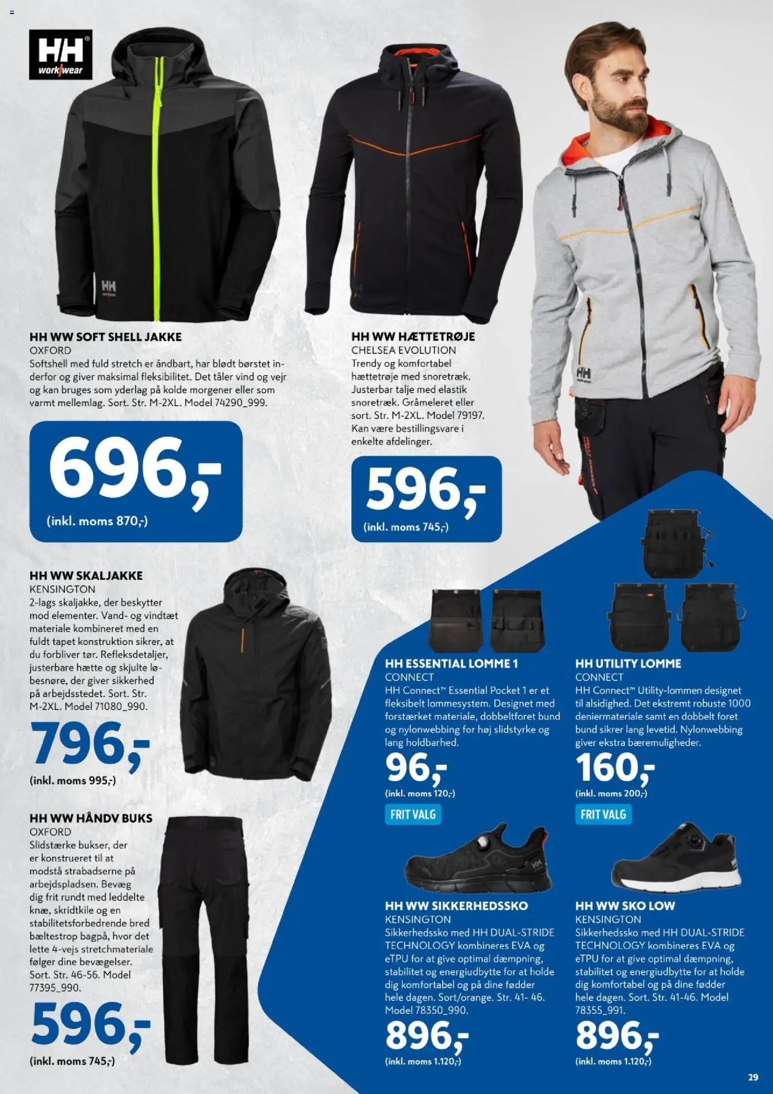 Davidsen tilbudsavis – gyldig fra 02.03.2026 | Side: 29 | Produkter: Hættetrøje, Jakke, Søm, Sko