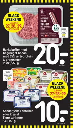 Sønderjyske Fristelser eller K-salat, Flere varianter 140-150 g gyldig fra 22.11.2025 | Side: 25