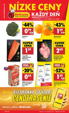 Biedronka leták platný od 12.03.2026