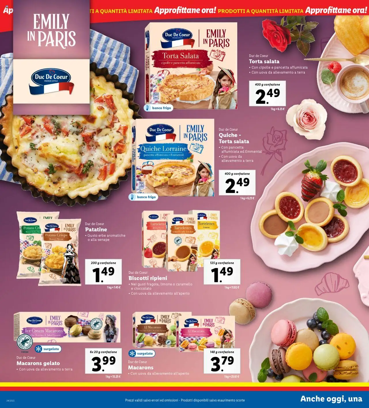 Volantino Lidl del 09.06.2025 | Pagina: 18 | Prodotti: Patatine, Cipolle, Torta, Emmental