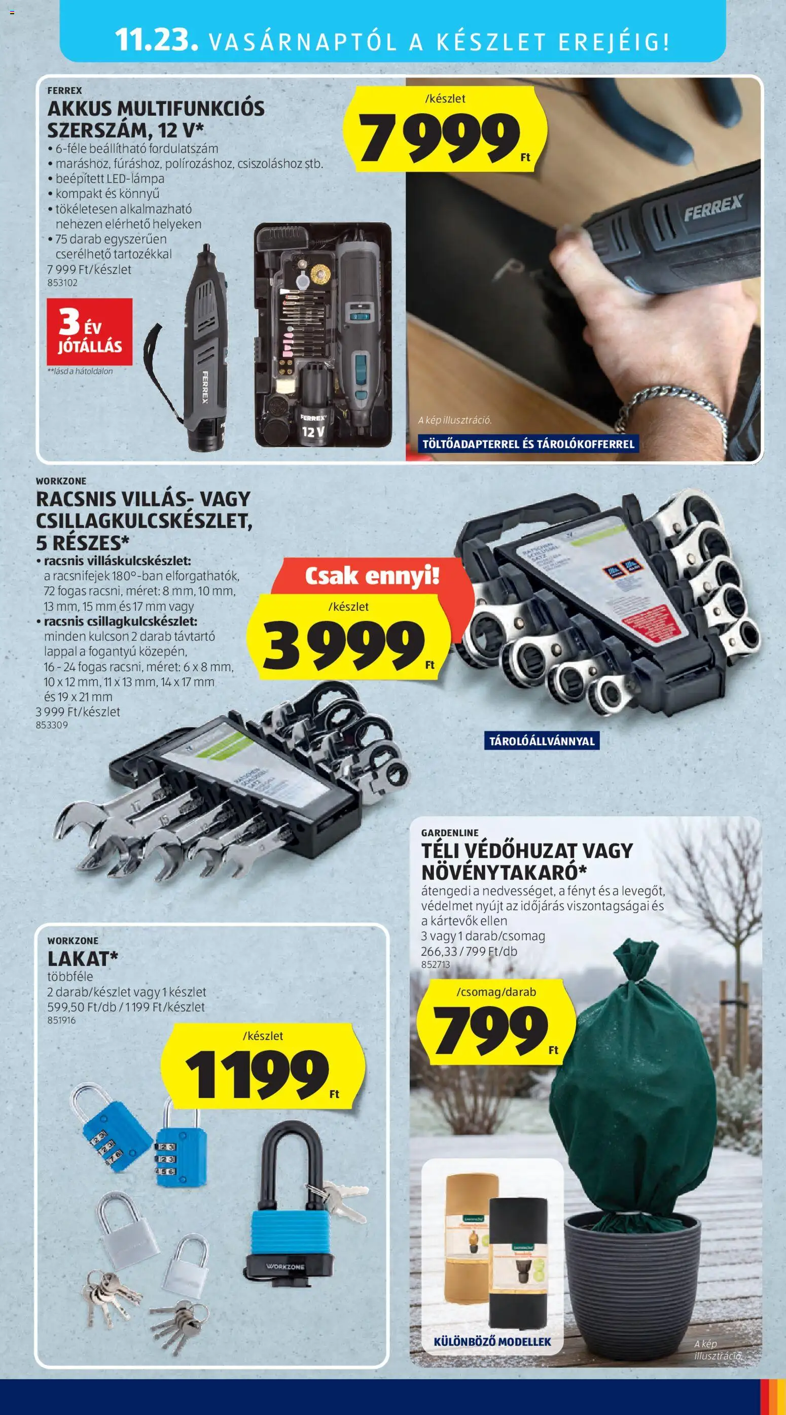 Aldi akciós ujság - amely érvényes a következő dátumtól: 20.11.2025 | Oldal: 55