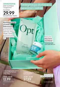Pogląd oferty "Oriflame Katalog 3 2026" - ważna od 11.02.2026 | Strona: 30 | Produkty: Pudełko, Płatki, Krem