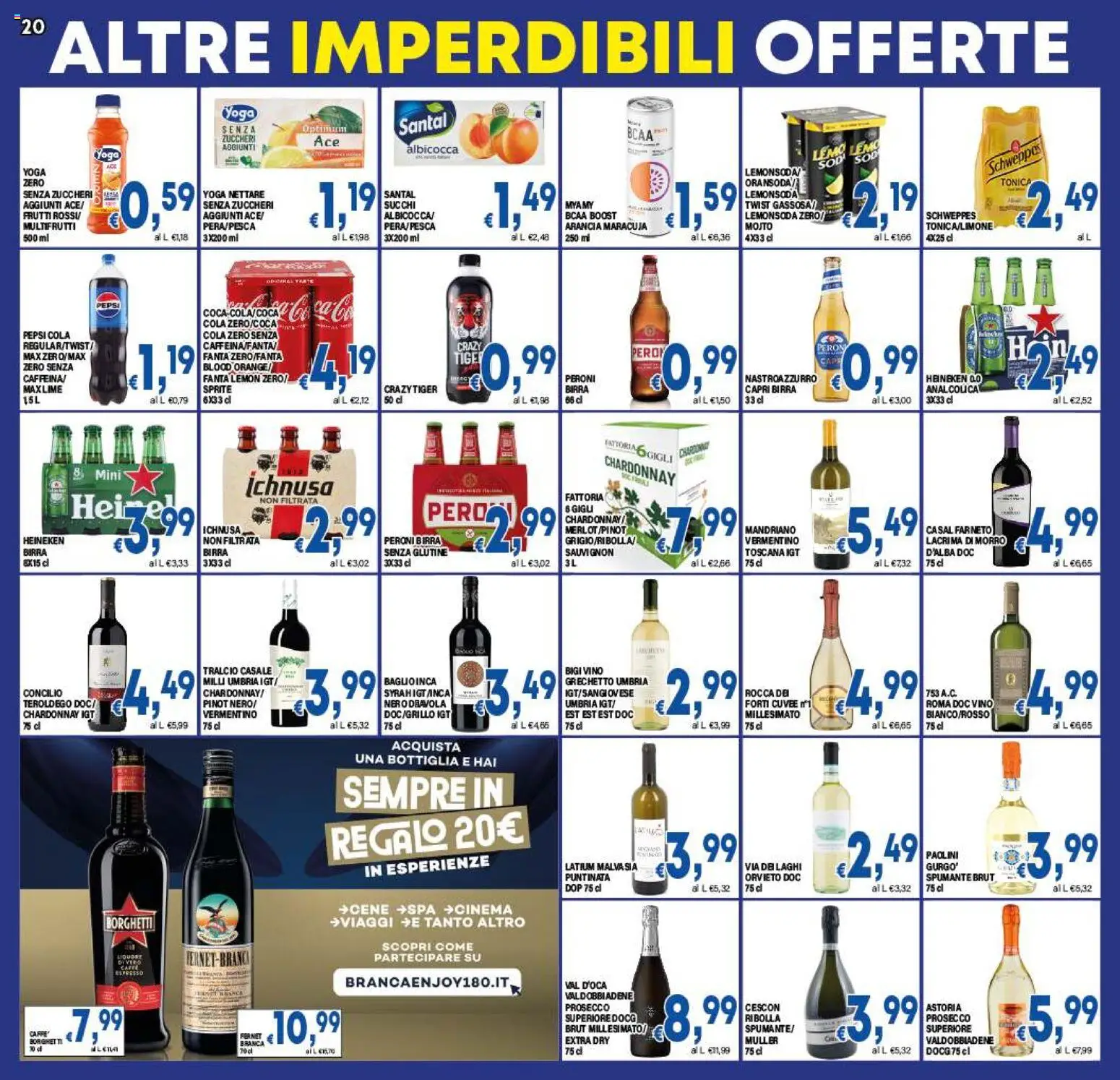 Volantino DEM del 07.11.2025 | Pagina: 20 | Prodotti: Prosecco, Vino, Spumante, Bottiglia