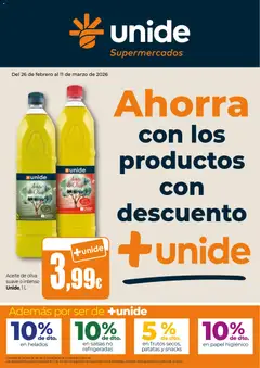 Vista previa Unide - Supermercados válido desde el 26.02.2026