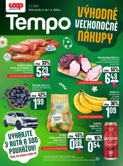 COOP Jednota leták platný od 26.03.2026