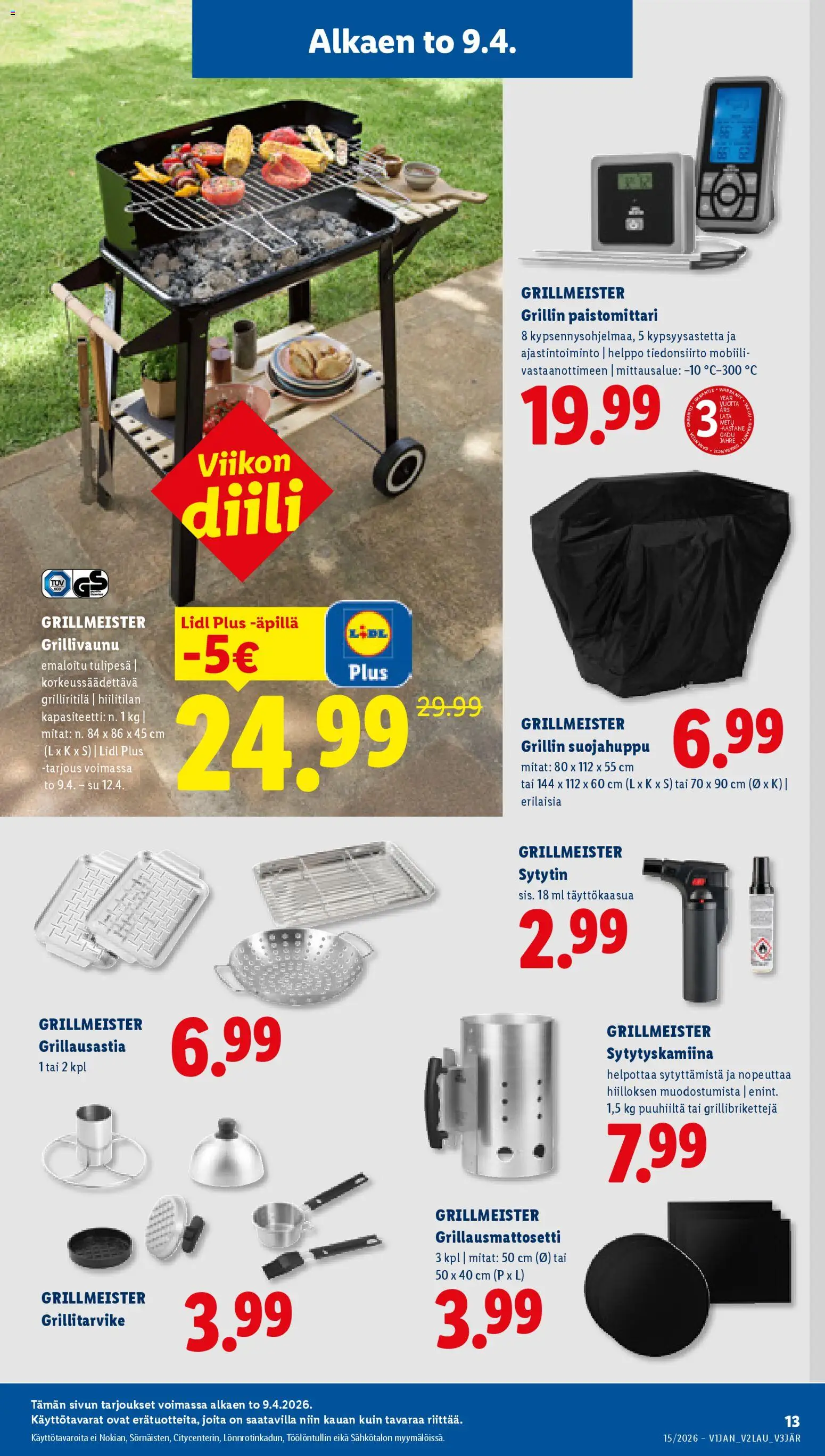 Lidl tarjoukset – voimassa 09.04.2026 alkaen | Sivu: 19