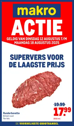 Makro - Versdeals - Voorbeeld van een folder van Makro, geldig van 12.08.2025