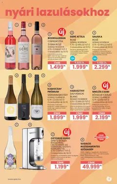 Spar akciós ujság - amely érvényes a következő dátumtól: 03.07.2025 | Oldal: 5 | Termékek: Lime, Szódagép, Szilva, Grapefruit