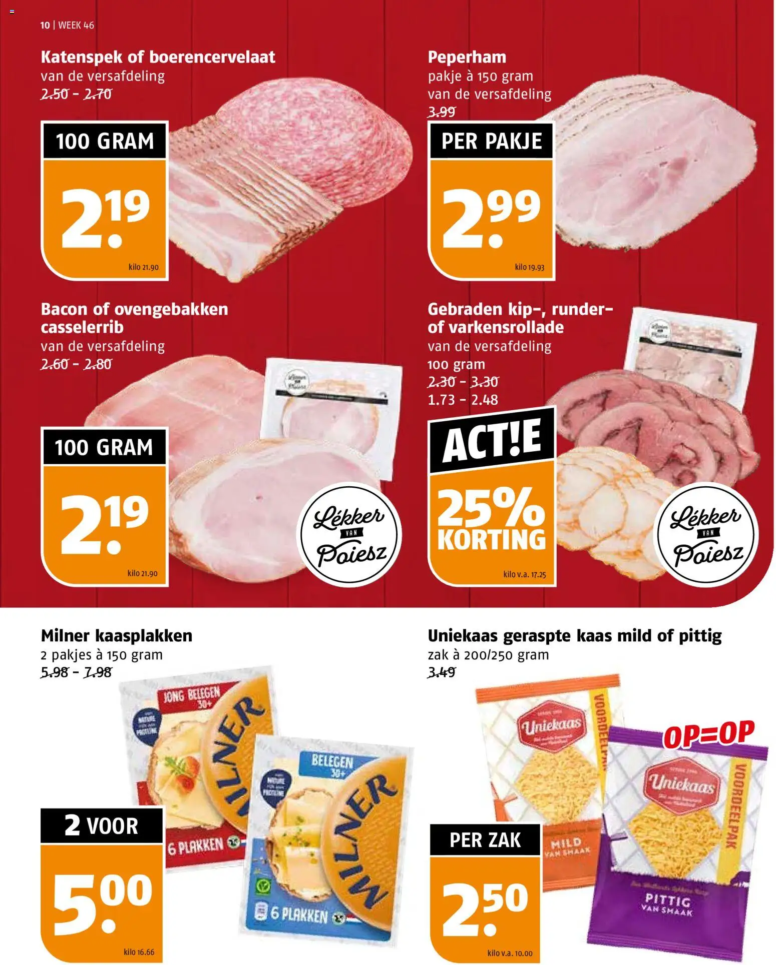 {H1} | Pagina: 10 | Producten: Kaas, Bacon, Zak, Halloween tök