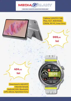 Ofertele Media Galaxy valabile de la 18.12.2025 | Pagină: 2 | Produse: Tabletă, Smartwatch
