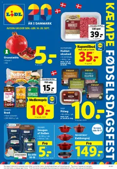 Lidl - Tilbudsavis gyldig fra 14.09.2025